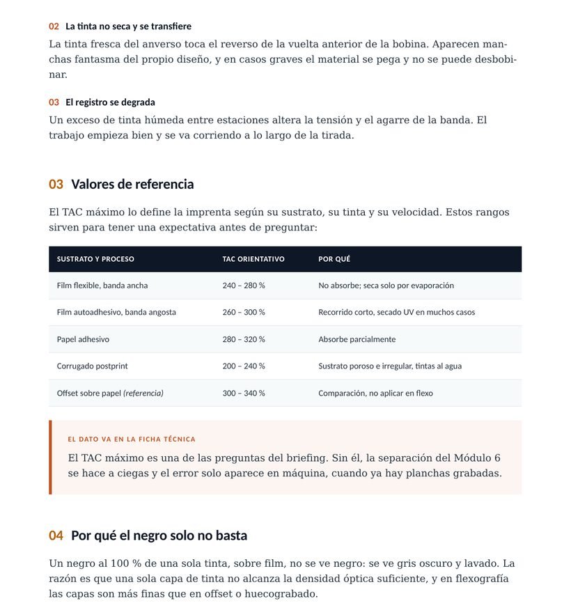 Página del módulo de carga de tinta